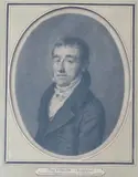 Portrait de Rodolphe Saltzmann by Christophe Guérin, Crayon noir et estompe, sold Nov 2023