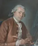 Portrait d'homme écrivant by Jacques François de Saint-Jean, Pastel, sold Sep 2023
