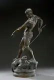 Belluaire by Maurice Ferrary, Épreuve en bronze à patine brune, sold Jun 2024