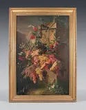 Le Bien et le Mal; les bons et les mauvais fruits by Jean-Pierre Laÿs, 1871, Toile d'origine, sold Mar 2021