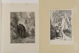 Apollon et Daphné by Théodore Chassériau, Lithographie publiée dans la Gazette des Beaux Arts, sold Feb 2023