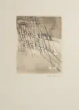 Sans titre by Maria Helena Vieira da Silva, Affiche pour l'exposition L'OEuvre gravé à la Bibliothèque Nationale, sold Feb 2023
