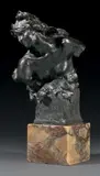 La Vigne by Jules Desbois, Épreuve en bronze patiné, sold Mar 2019