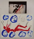 Pigalle by Luciano Castelli, Aquarelle, sold Feb 2020