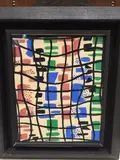 Abstractions aux carrés by Bradley Walker Tomlin, Gouache sur papier, sold Feb 2020