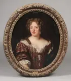 Portrait de dame dit de la Palatine by Jacob Ferdinand Voet, Toile ovale, sold Nov 2019