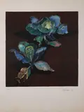 Jean HÉLION (1904-1987). Les choux by Jean Hélion, Lithographie en couleurs signée, sold Nov 2019