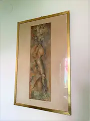 Femme marchant by Léonor Fini, Lithographie signée en bas à droite et jusitifiée, sold May 2021