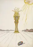 Daphne et Desert jewel. 2 planches de la série du Temps, (Michler et Löpsinger 1480; 1484) by Salvador Dalí, Lithographie en couleurs, sold Mar 2014