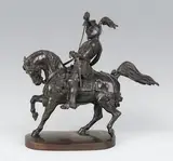 Emmanuel Philibert, Duc de Savoie by Carlo Marochetti, Epreuve en bronze à patine brun foncé, sold Feb 2014
