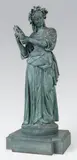 Jeune napolitaine jouant du tambourin by Antoine Laurent Dantan, Epreuve en bronze dépatinée signée, sold Dec 2013