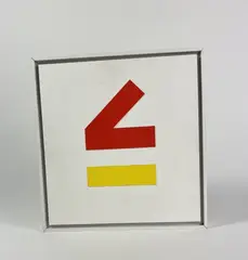Maquette by Jean Legros, 1974, Collage sur carton, sold May 2025