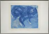 Clefs du jour.1968 by Jean Messagier, Pointe sèche et aquatinte, sold May 2025