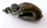 Ballerine (Gabrielle) by Jacques Le Nantec, 1990, Bronze patiné signé et numéroté, sold Dec 2024