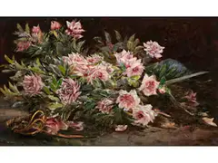 Rosen und Degen, Anfang 1890er-jahre by Alexander Koester, oil on canvas, offered Dec 2025