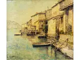 Gandrigna am Luganosee by Otto Eduard Pippel, oil on canvas, offered Jun 2024