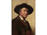 Bildnis Eines Mannes by Franz von Defregger, 1835 Stronach – 1921 München, oil on canvas, sold Jun 2019