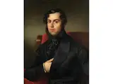 Bildnis Eines Jungen Herren - Mathias Asberger by Franz Eybl, oil on canvas, offered Dec 2019