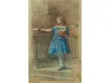 Ursula March by John Everett Millais, watercolor, sold Dec 2019