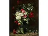 Stillleben mit Mohnblüten und Päonien by Maria van der Voort, oil on canvas, offered Mar 2026