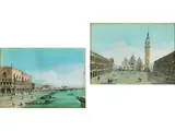 Ansichten von Venedig by Carlo Grubacs, tempera, offered Jun 2023