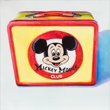 Micky Mouse Lunchbox by Will Rafuse, oil on canvas, sold Sep 2022