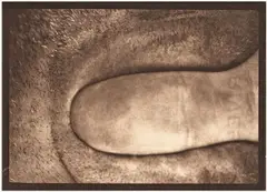 Canto 1 by Dieter Appelt, 1988, Platinabzug auf Rives-Bütten, Unikat, sold Nov 2007