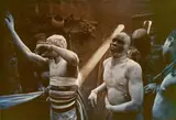 Einweihung eines Jünglings, aus der Serie „Masakin-Qisar-Nuba by Leni Riefenstahl, 1962, C-Print, Ende 1970er Jahre, sold May 2008