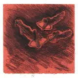 Three Cherubs by Robert Godfrey, Graphite and pastel drawing on colored paper, sold Jan 2025