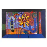 Machina per Luigi Nono by Robert Barnard, Acrylic on canvas, sold Jan 2025