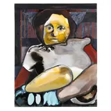 Bella by Maya Bloch, Acrylic and oil on canvas, sold Jan 2025