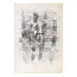 Pour...Pour Vallet...Pour Tochcovitch by Jacques Jourdan, Graphite on paper, sold Jan 2025