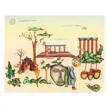 Changing of Seasons by Richard Hagerty, Watercolor on paper, sold Jan 2025