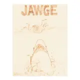 Jawge Cartoon by Jeff MacNelly, Ink on paper, sold Jan 2025