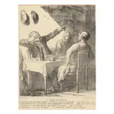 Un Récit de Chasse No. 4 by Honoré Daumier, Lithograph on paper, sold Jan 2025