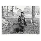 Andrew Bellamy, Pine Hill Cemetery by John Rosenthal, Gelatin silver print, sold Jan 2025