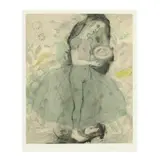 Untitled by Judy Hill, Aquatint, sold Jan 2025