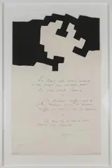 Placards by Eduardo Chillida, 1975, screenprint, sold Dec 2019