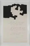 Placards by Eduardo Chillida, 1975, screenprint, sold Dec 2019