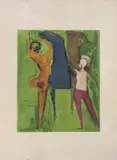 From Shakespeare I' (Mappenwerk) by Marino Marini, 1978, aquatint, sold Dec 2019
