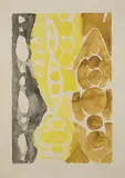 NOR by Ernst Wilhelm Nay, 1966, watercolor, sold Dec 2019