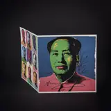 Klapp-Einladungskarte 'Mao Tse-Tung by Andy Warhol by Andy Warhol, 1972, screenprint, sold Jun 2019