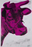 Cow' (Wallpaper La Biennale) by Andy Warhol, 1976, screenprint, sold Jun 2019