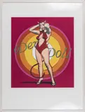 Devil Doll by Mel Ramos, 1997, lithograph, sold Dec 2018