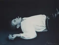 James Dean by Gottfried Helnwein, 1991, lithograph, sold Dec 2018