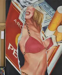 Peer by Fritz Köthe, 1985, oil on canvas, sold Dec 2018
