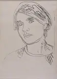 Self-Portrait' (Wallpaper) by Andy Warhol, 1978, screenprint, sold Dec 2018