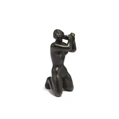Kniendes Mädchen', 1928 (Entwurf), Ausführung später by Arno Breker, bronze, sold Dec 2017