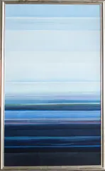 Horizonte by Manfred Bockelmann, 1990, oil on canvas, sold Dec 2017