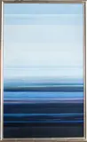 Horizonte by Manfred Bockelmann, 1990, oil on canvas, sold Dec 2017